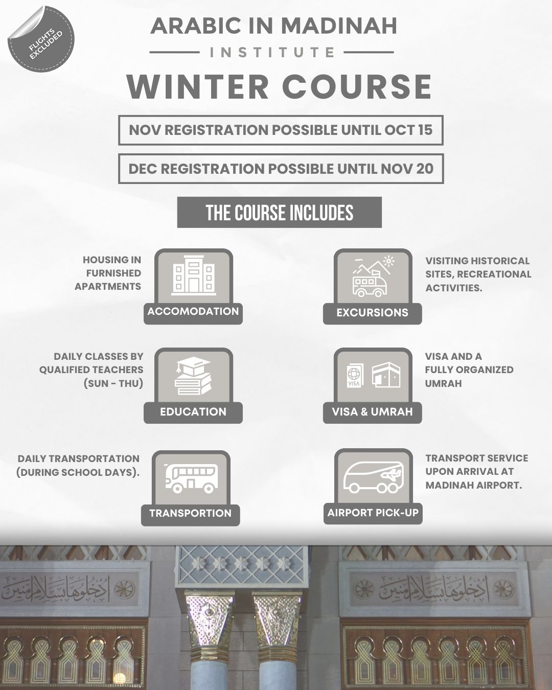 Winter Course Back
